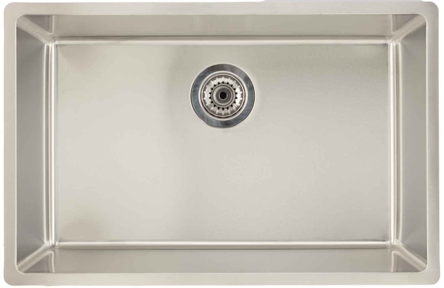 27-in. W CSA Approved Stainless Steel Kitchen Sink With 1 Bowl And 18 Gauge