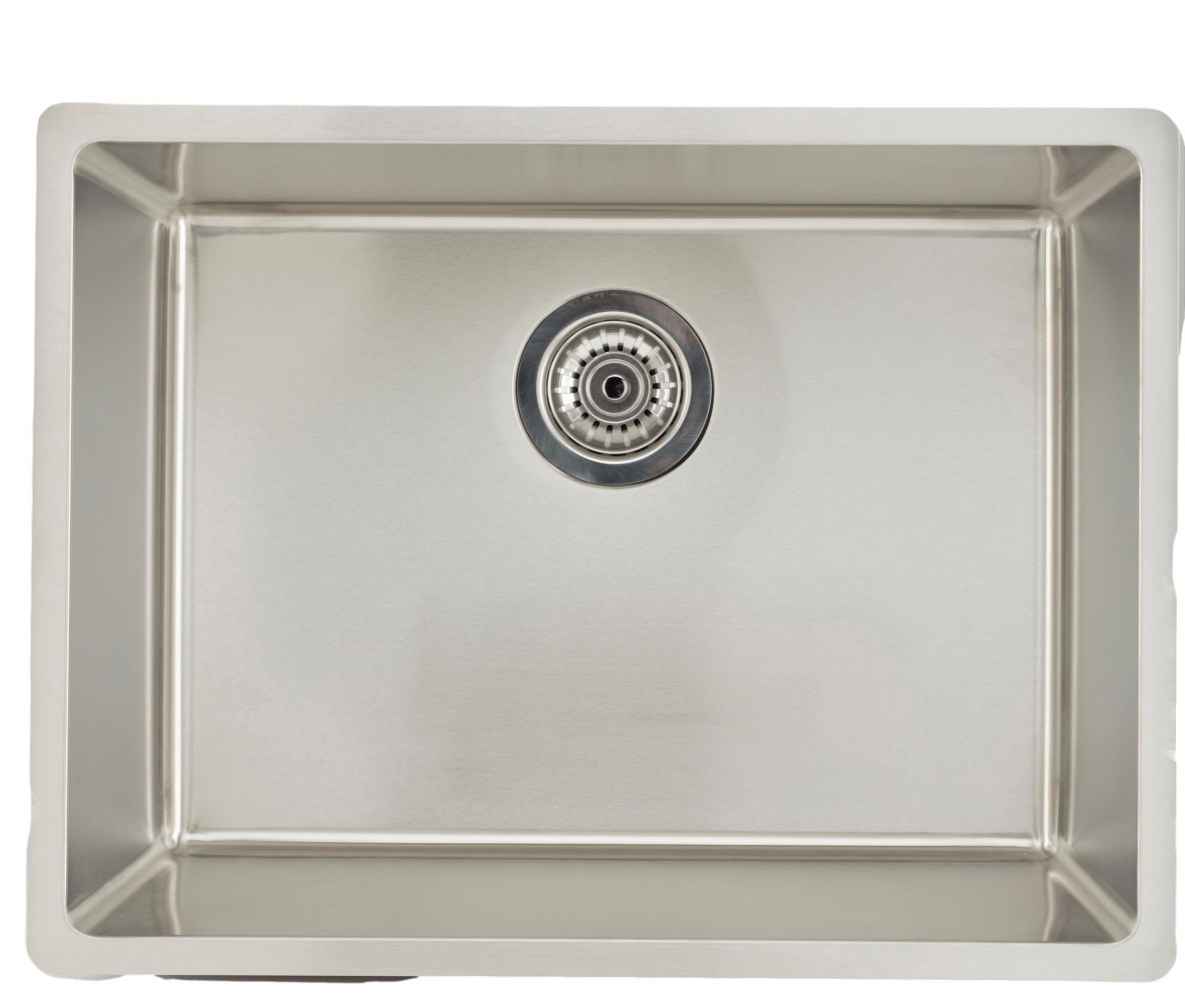 22-in. W CSA Approved Stainless Steel Kitchen Sink With 1 Bowl And 18 Gauge