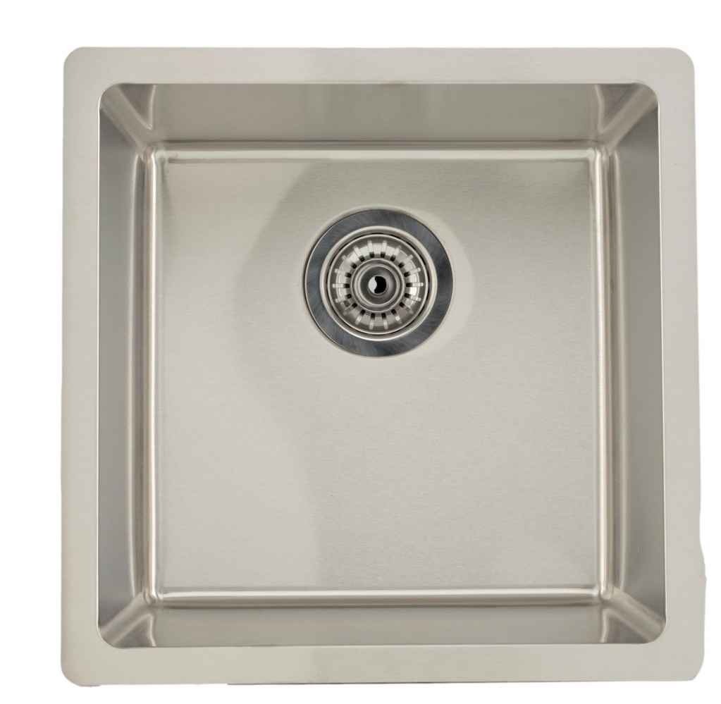 20-in. W CSA Approved Stainless Steel Kitchen Sink With 1 Bowl And 18 Gauge