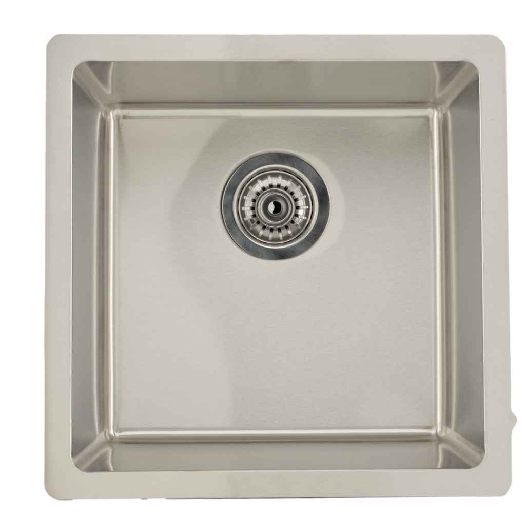 20-in. W CSA Approved Stainless Steel Kitchen Sink With 1 Bowl And 18 Gauge