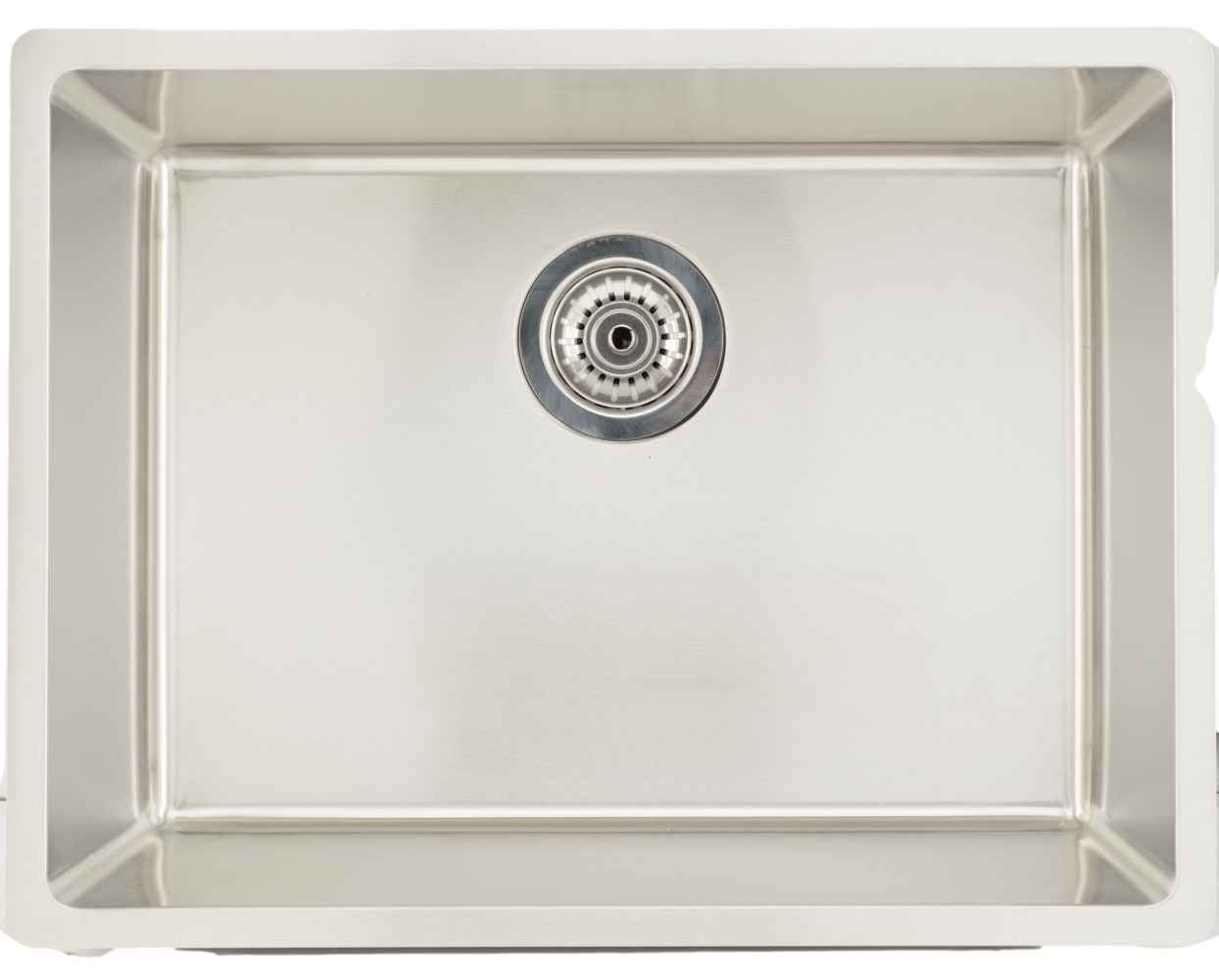 23-in. W CSA Approved Stainless Steel Kitchen Sink With 1 Bowl And 18 Gauge