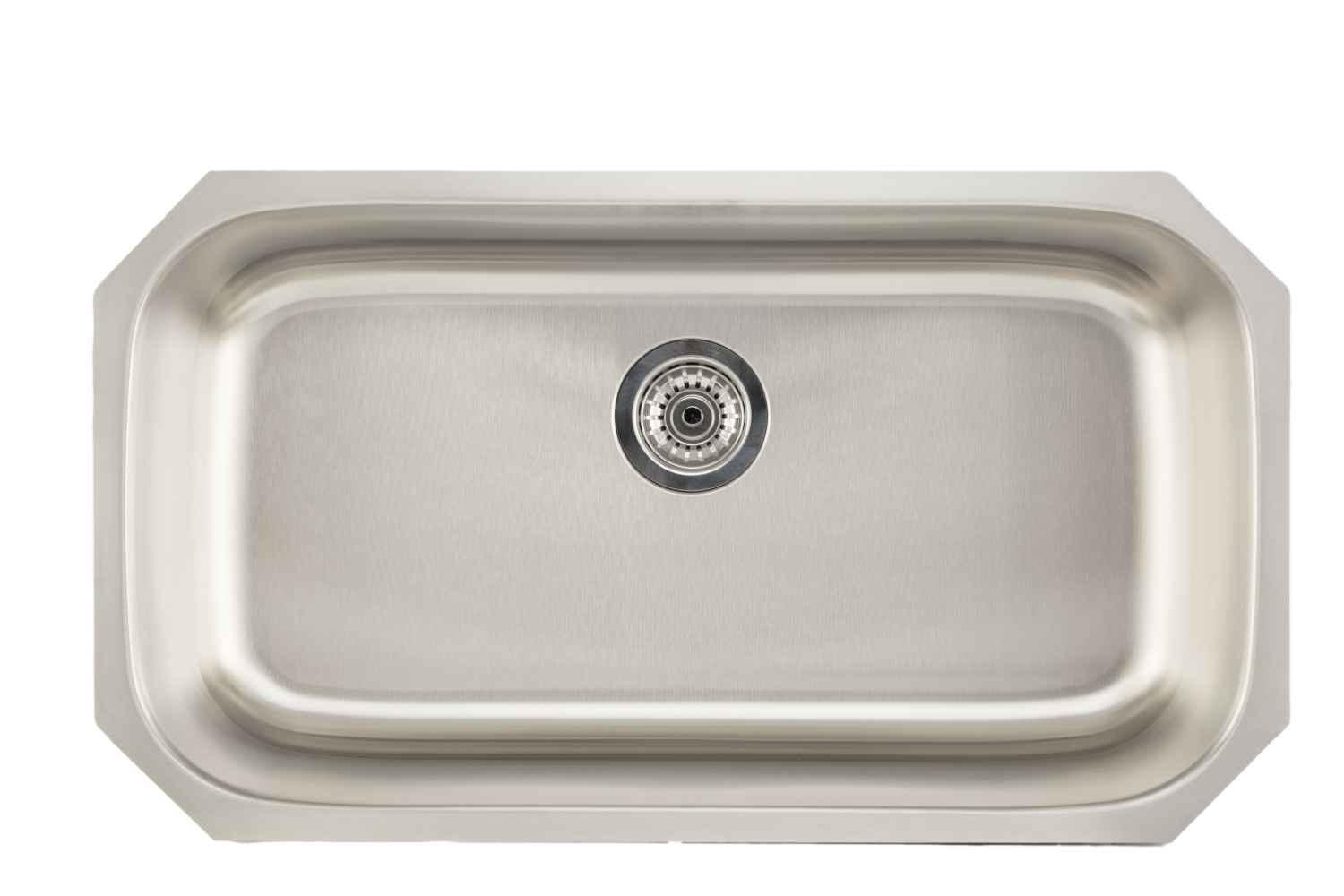 32.125-in. W CSA Approved Stainless Steel Kitchen Sink With 1 Bowl And 18 Gauge