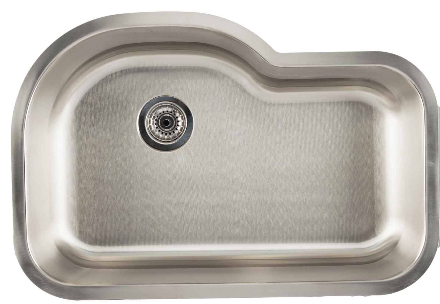 31.125-in. W CSA Approved Stainless Steel Kitchen Sink With 1 Bowl And 18 Gauge