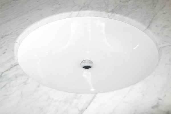 18.125-in. x 15.125-in. Ceramic Bathroom Undermount Sink In White CUPC