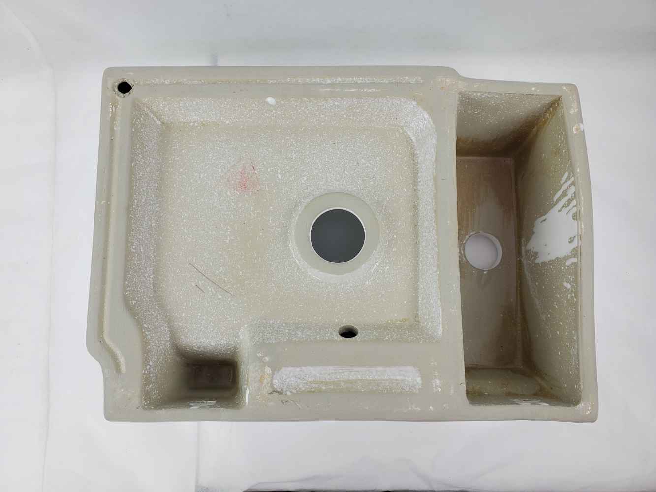 16.5-in. x 11.8-in. Rectangle Bathroom Vessel Sink White Enamel Glaze