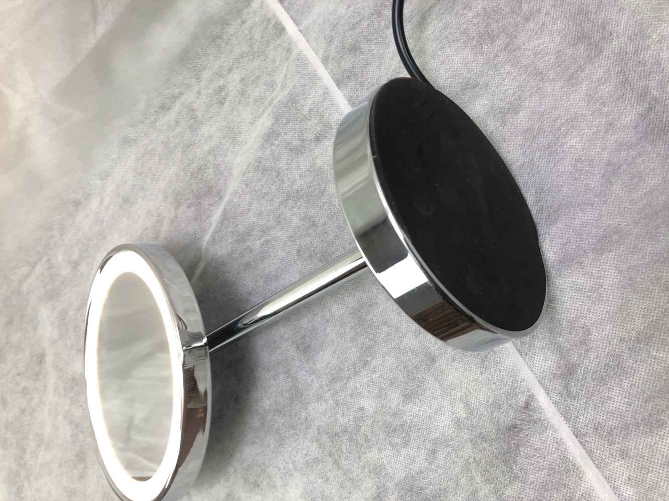 10-in. x 15-in. Stainless Steel Above Counter Magnifying Mirror In Chrome