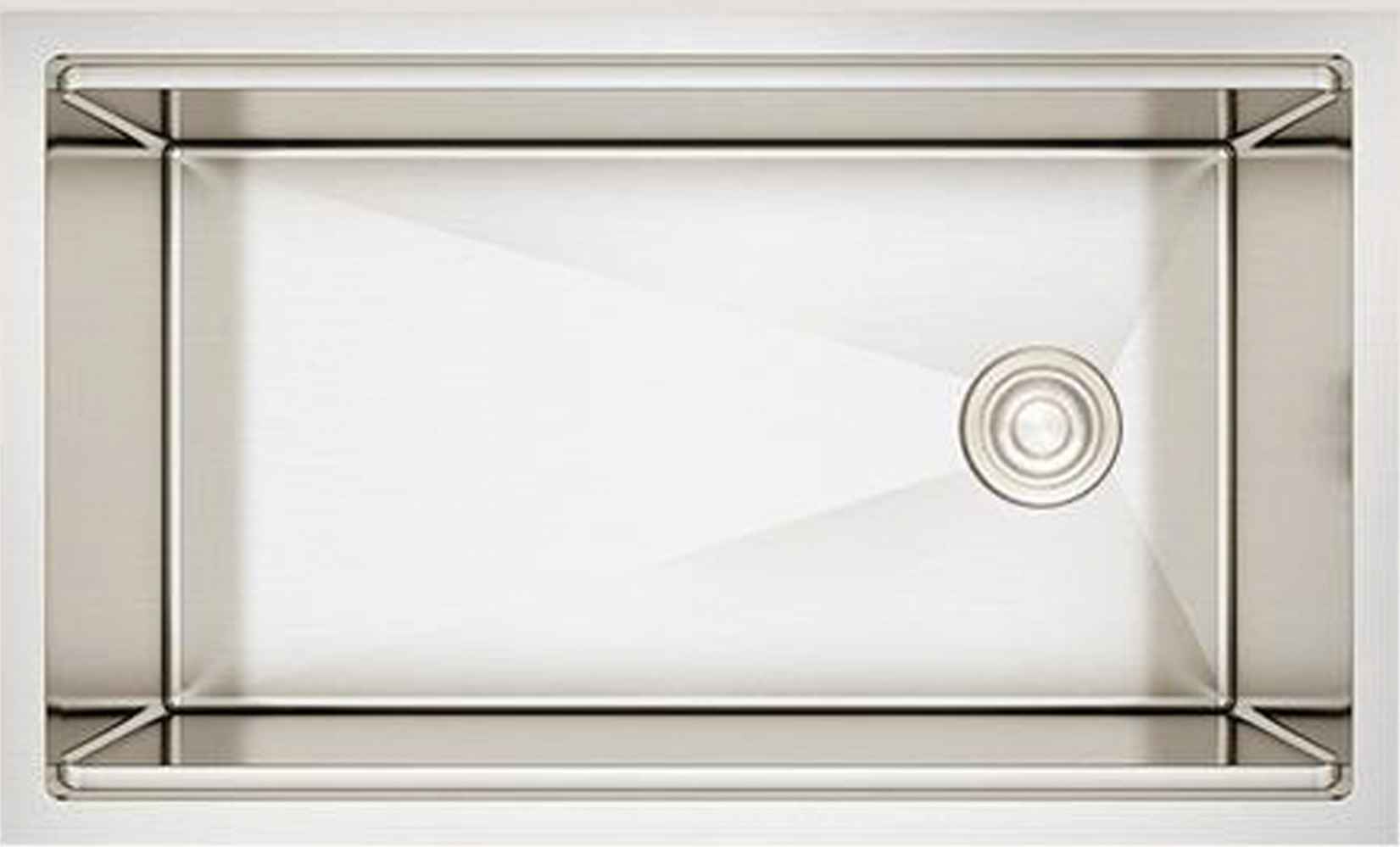 30-in. W CSA Approved Stainless Steel Kitchen Sink With 1 Bowl And 16 Gauge