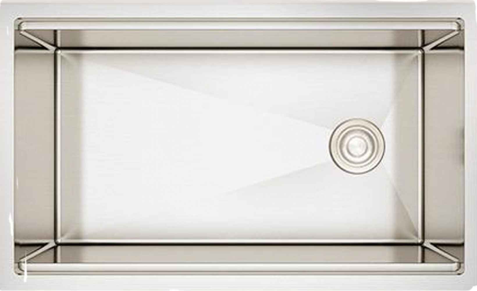 30-in. W CSA Approved Stainless Steel Kitchen Sink With 1 Bowl And 16 Gauge