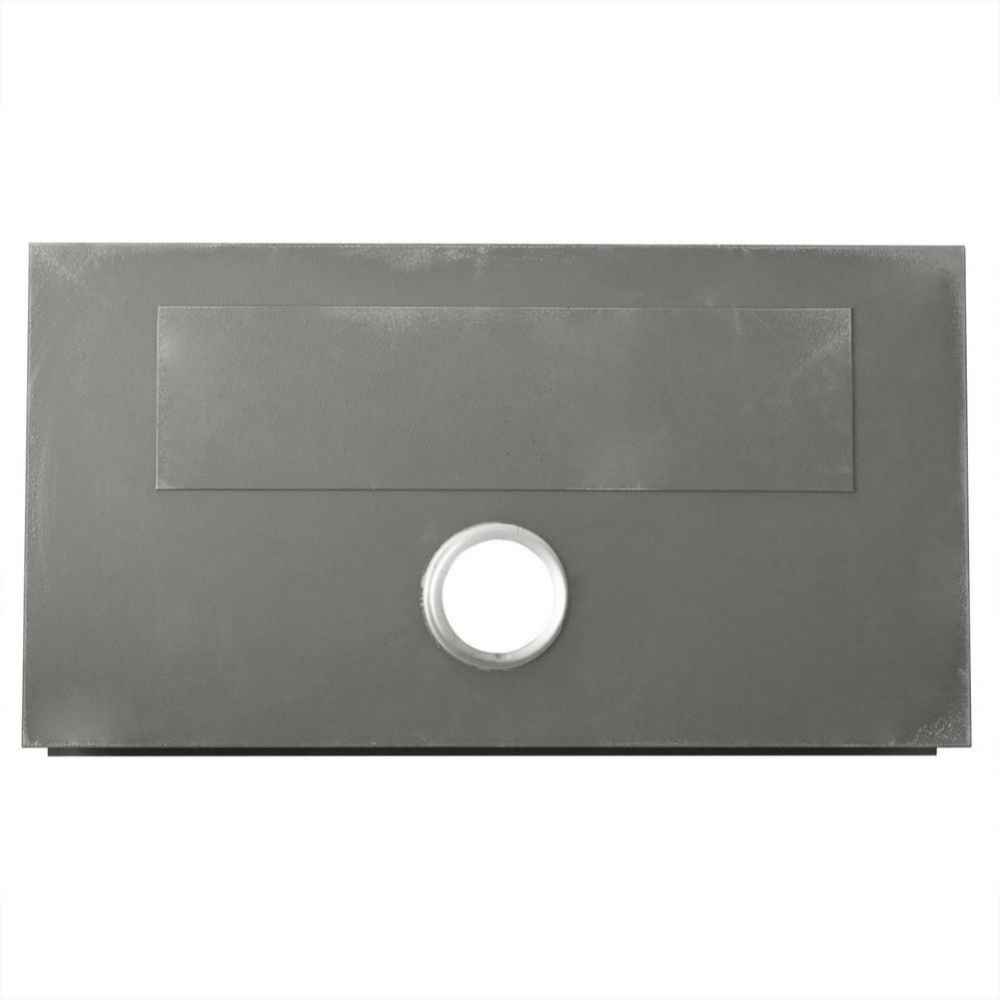 27-in. W Undermount Brushed Nickel Laundry Sink Set For Deck Mount Drilling - Strainer Included