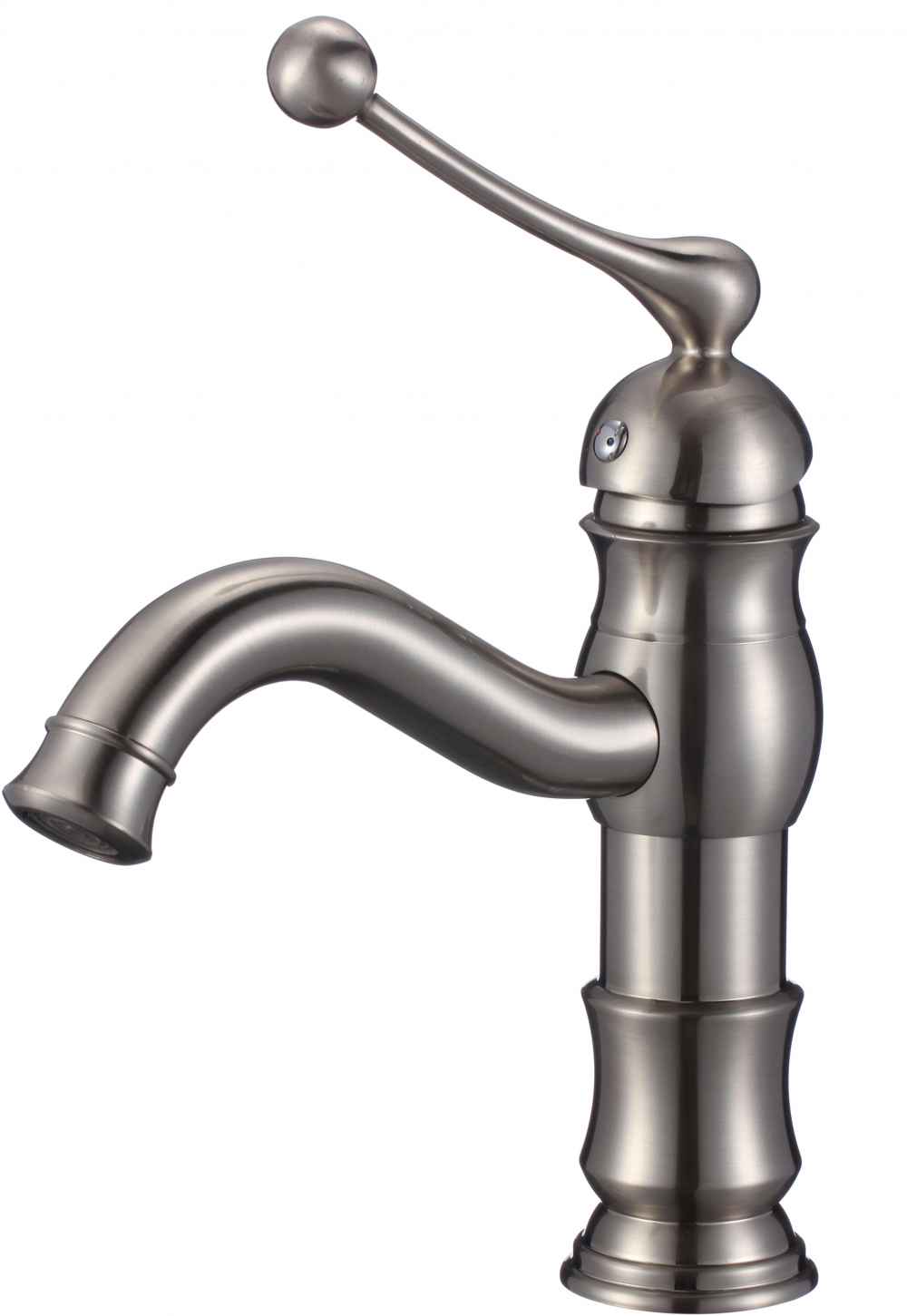 24-in. W 1 Hole Ceramic Top Set In White Color - Overflow Drain Incl.