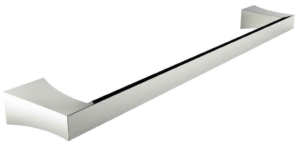 24.37 in. x  3.59 in. x  1.58 in.  Chrome Towel Bar Stainless Steel