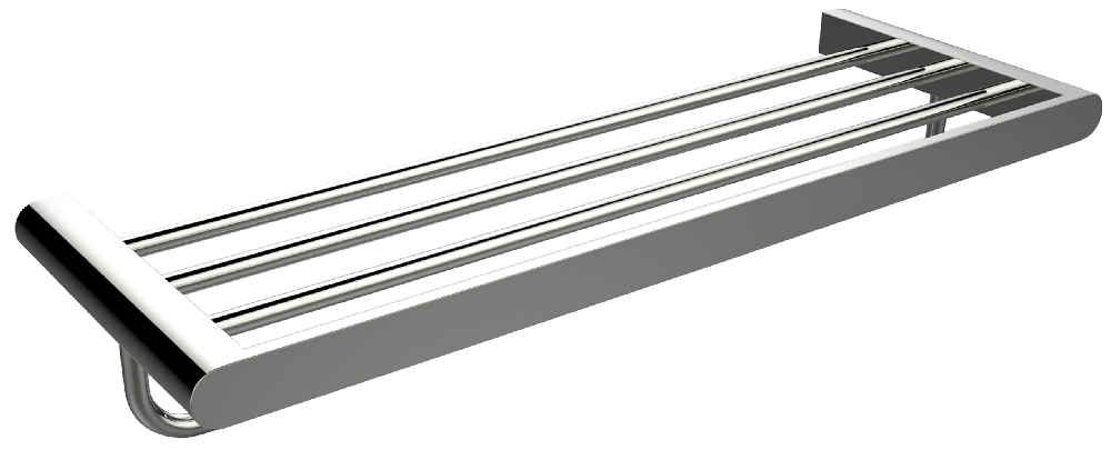 23.66 in. x  8.27 in. x  4.56 in.  Chrome Towel Bar Stainless Steel