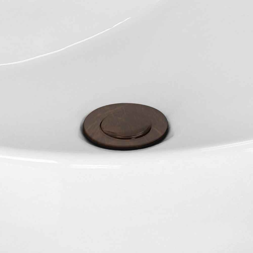 23.82-in. W 3H4-in. Ceramic Top Set In White Color - Overflow Drain Incl.