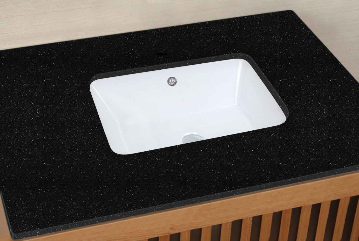 21.75-in. x 16-in. Rectangle Bathroom Vessel Sink Set White Enamel Glaze