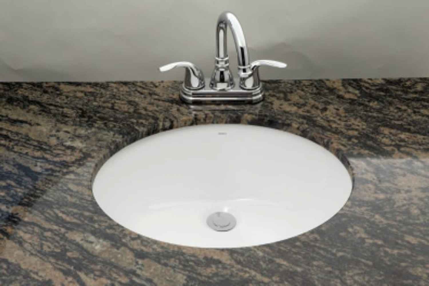 19.25-in. W CUPC Oval Bathroom Undermount Sink Set In White - Oil Rubbed Bronze Hardware - Overflow Drain Incl.