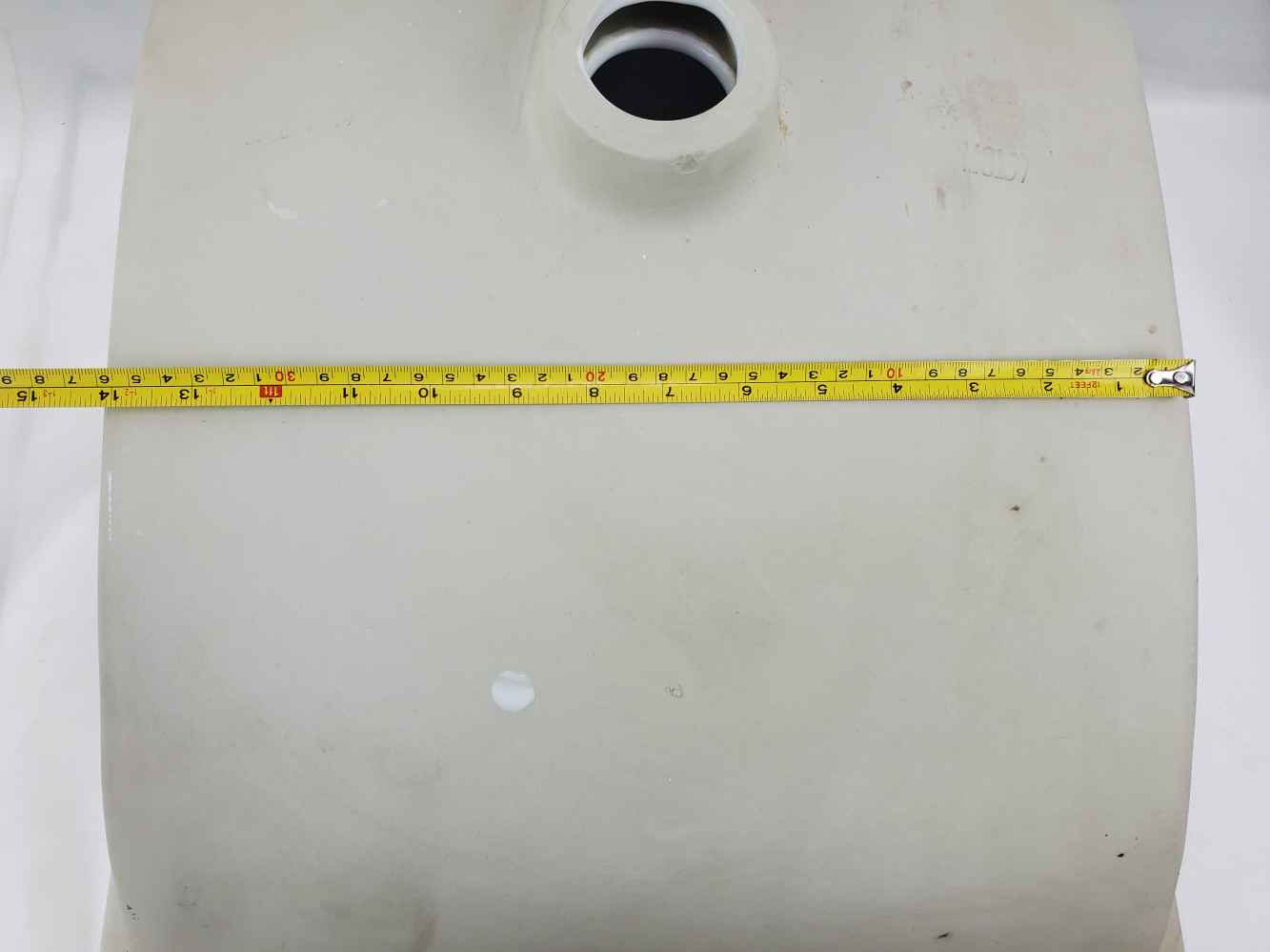17-in. W CUPC Square Bathroom Undermount Sink Set In White - Black Hardware - Overflow Drain Incl.