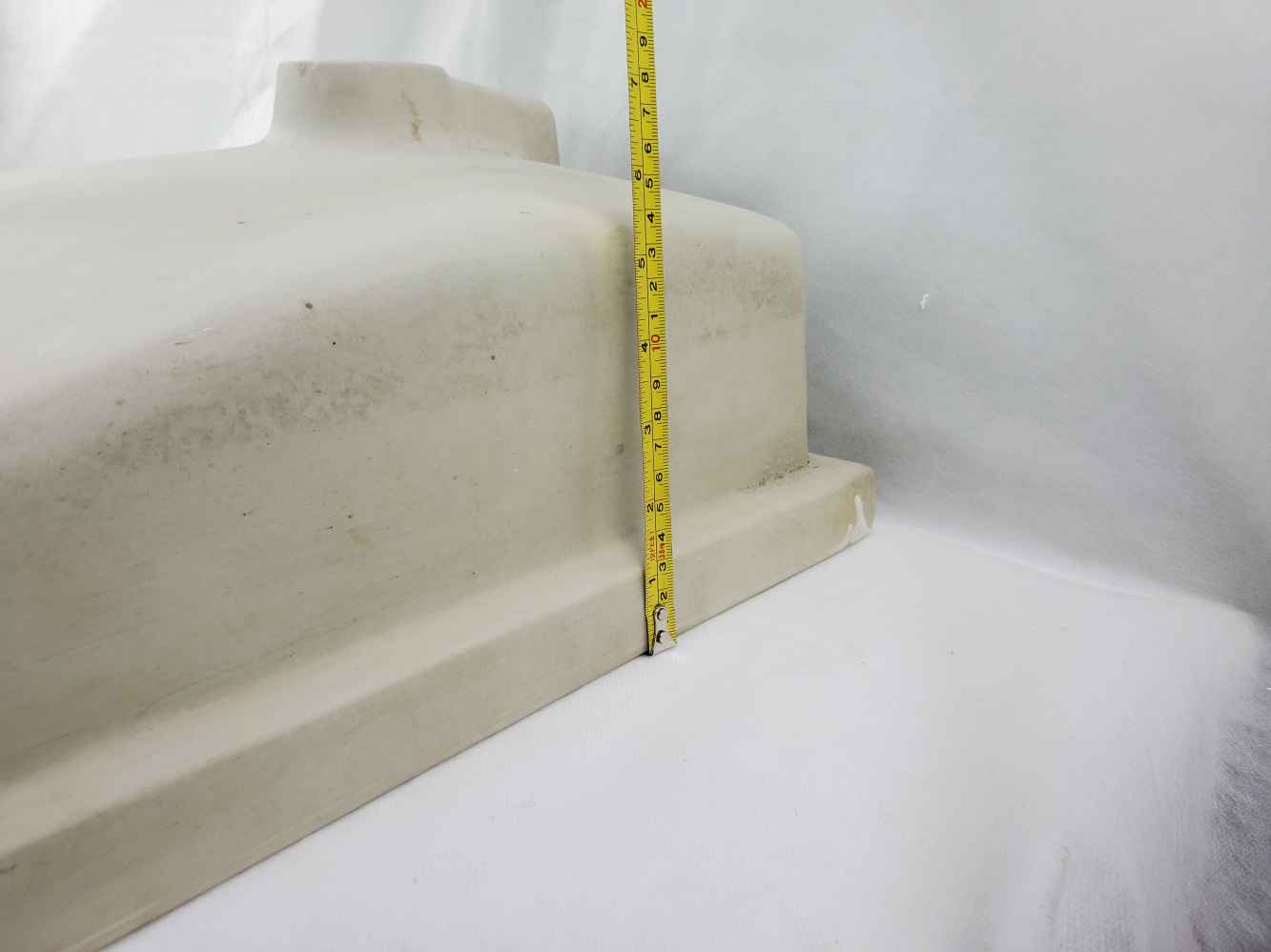 17-in. W CUPC Square Bathroom Undermount Sink Set In White - White Hardware - Overflow Drain Incl.