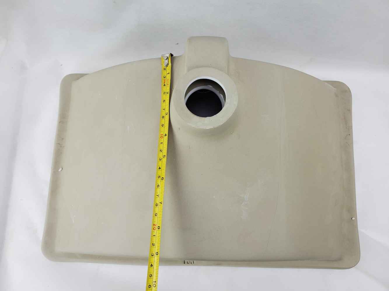 18-in. W CUPC Rectangle Bathroom Undermount Sink Set In White - White Hardware - Overflow Drain Incl.