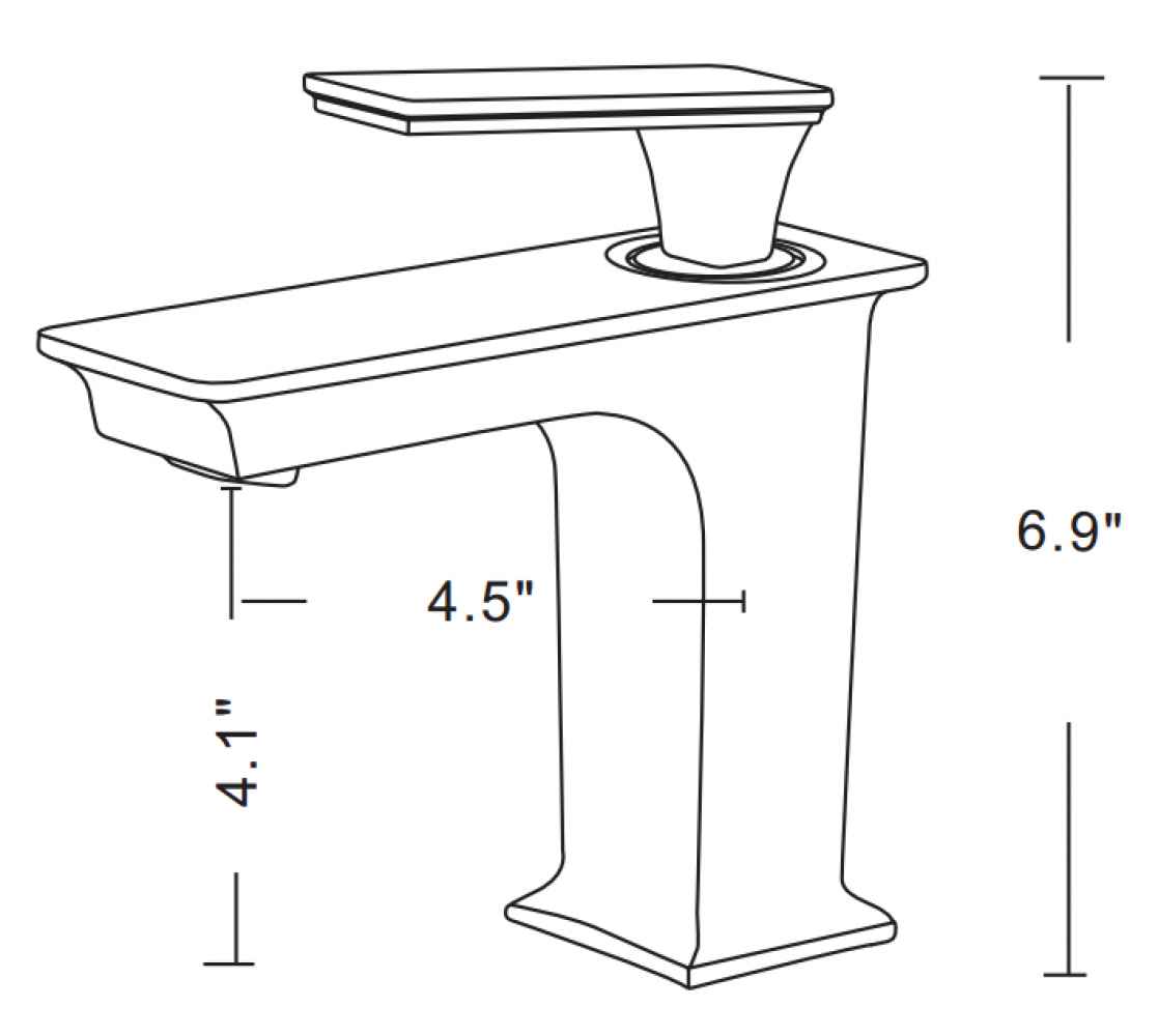 23.75-in. W 1 Hole Ceramic Top Set In White Color - Overflow Drain Incl.