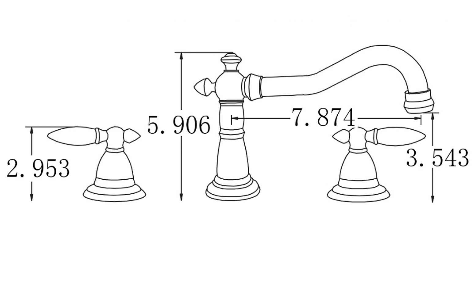 48-in. W 3H8-in. Ceramic Top Set In White Color - Drain Incl.