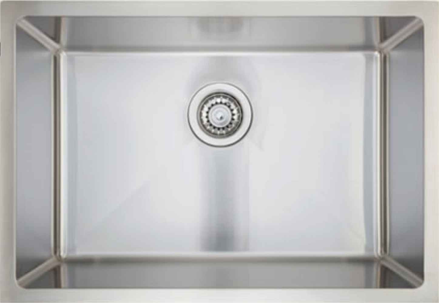 25-in. W Stainless Steel Kitchen Sink With 1 Bowl And 18 Gauge