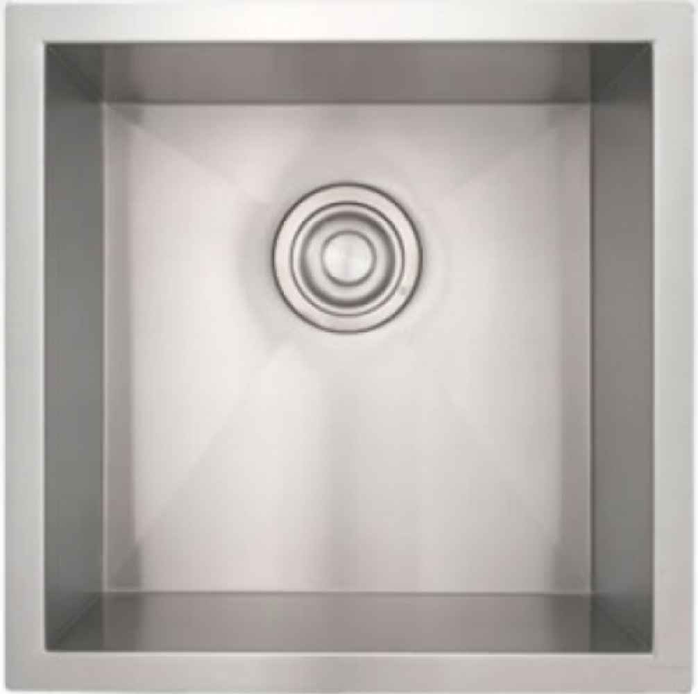 17-in. W Stainless Steel Laundry Sink With 1 Bowl And 18 Gauge