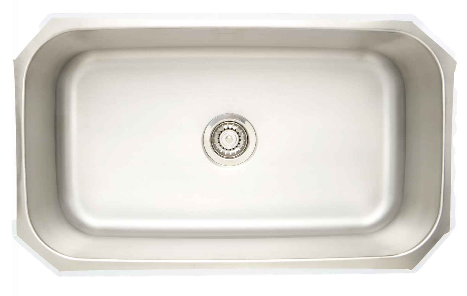 32-in. W CSA Approved Stainless Steel Kitchen Sink With 1 Bowl And 18 Gauge