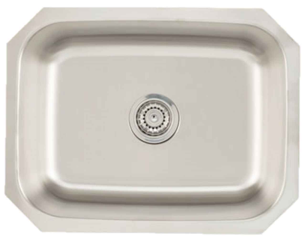 30-in. W CSA Approved Stainless Steel Kitchen Sink With 1 Bowl And 18 Gauge