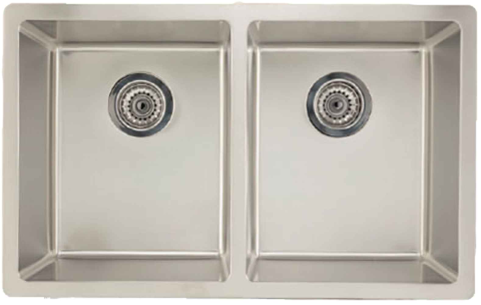28.5-in. W CSA Approved Stainless Steel Kitchen Sink With 2 Bowl And 18 Gauge