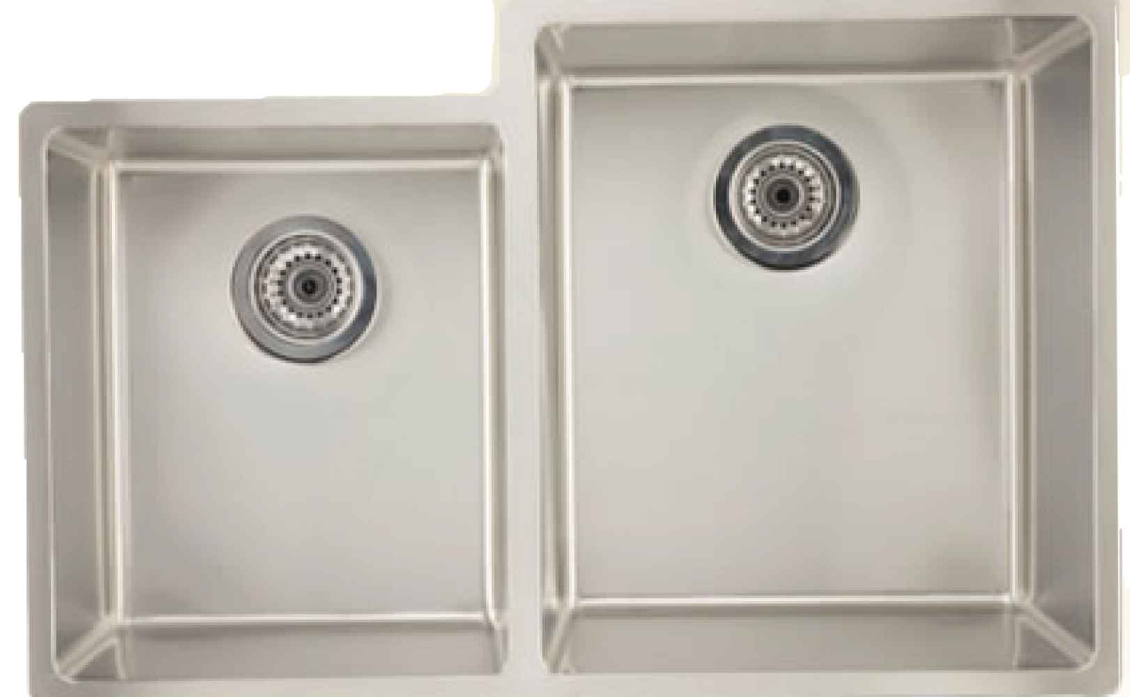31.50-in. W CSA Approved Stainless Steel Kitchen Sink With 2 Bowl And 18 Gauge