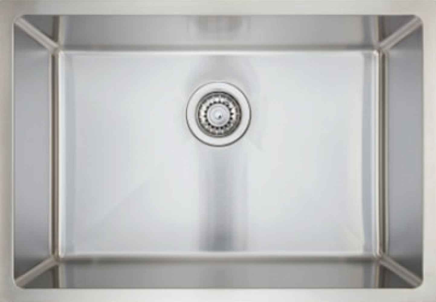 28-in. W Stainless Steel Kitchen Sink With 1 Bowl And 18 Gauge