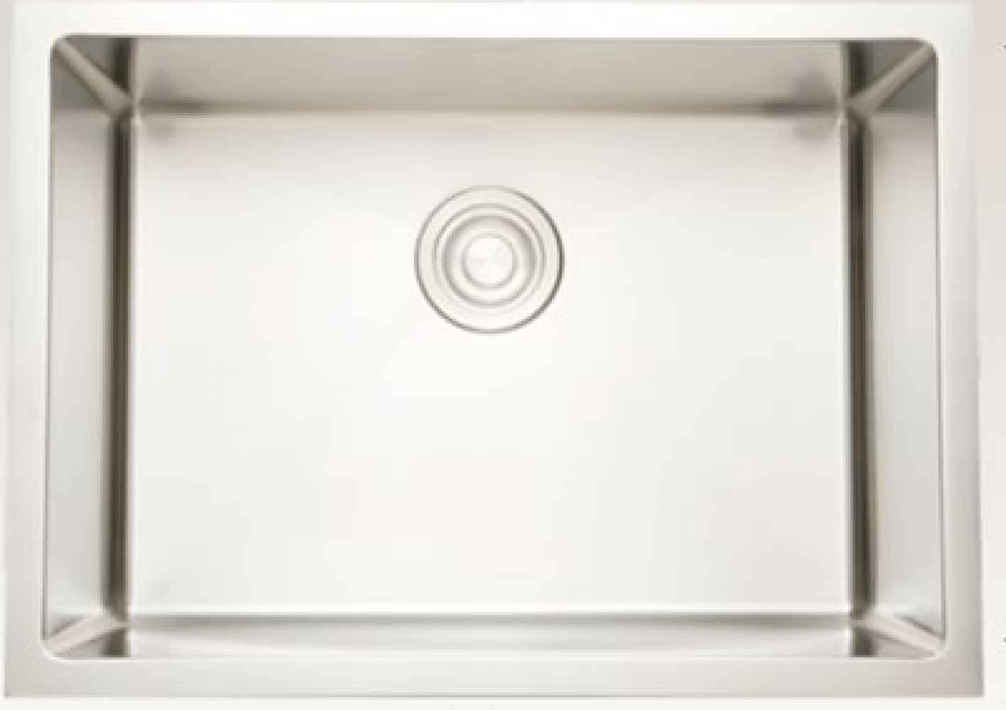 23-in. W CSA Approved Stainless Steel Kitchen Sink With 1 Bowl And 16 Gauge