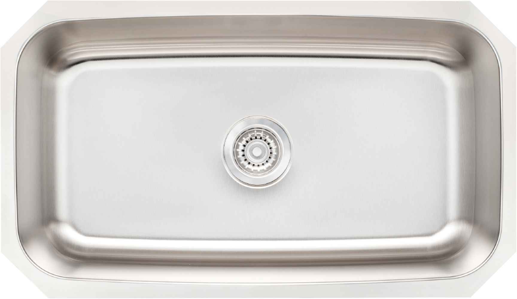 31.25-in. W CSA Approved Stainless Steel Kitchen Sink With 1 Bowl And 18 Gauge