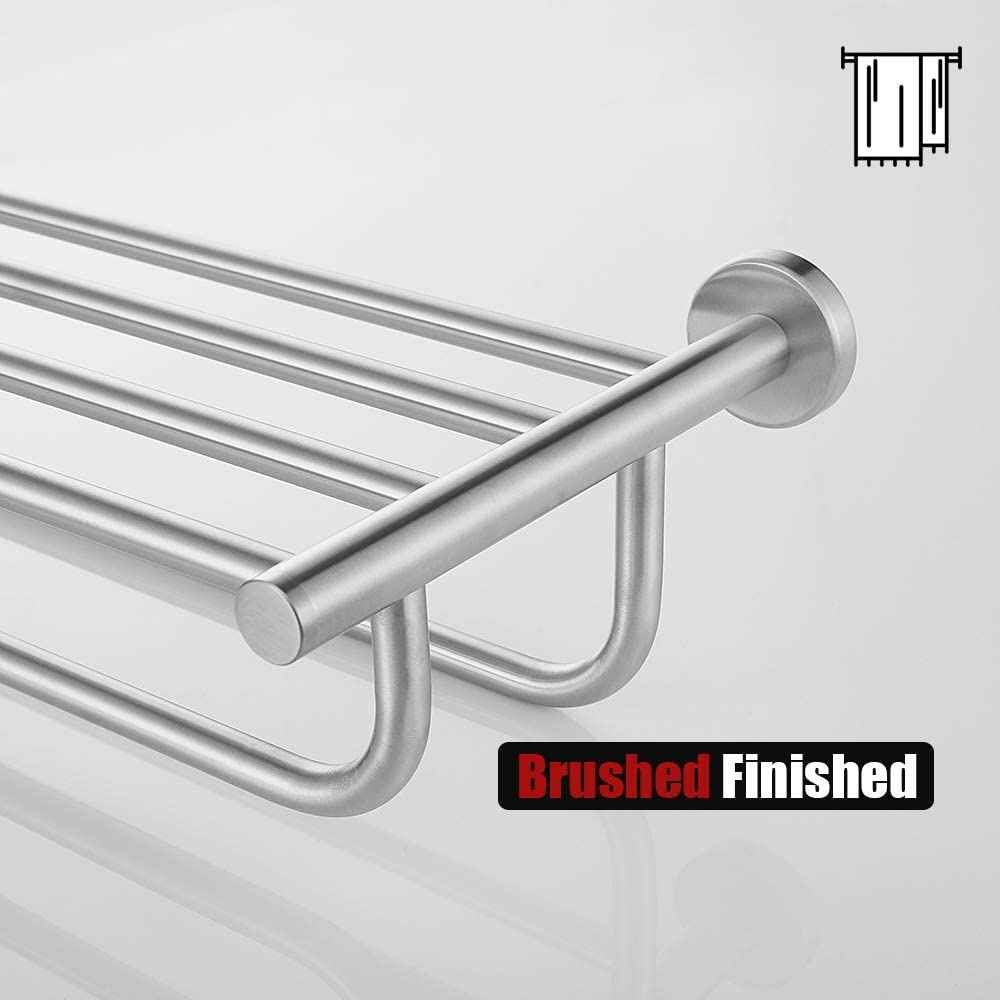 26 in. x  6 in. x  4 in.  Brushed Stainless Steel Towel Bar Stainless Steel
