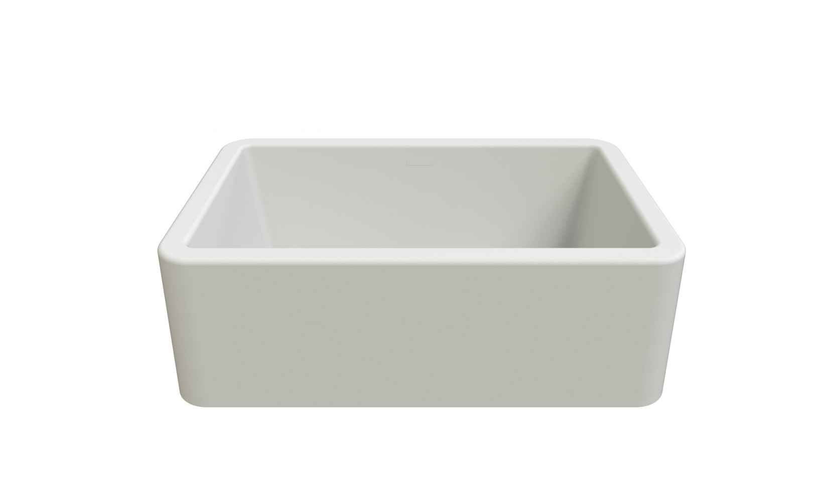 30-in. W CSA Approved White Granite Composite Kitchen Sink With 1 Bowl