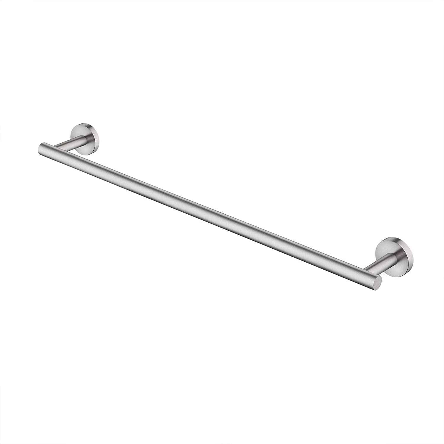 18 in. x  2.5 in. x  1.5 in.  Brushed Stainless Steel Towel Bar Stainless Steel