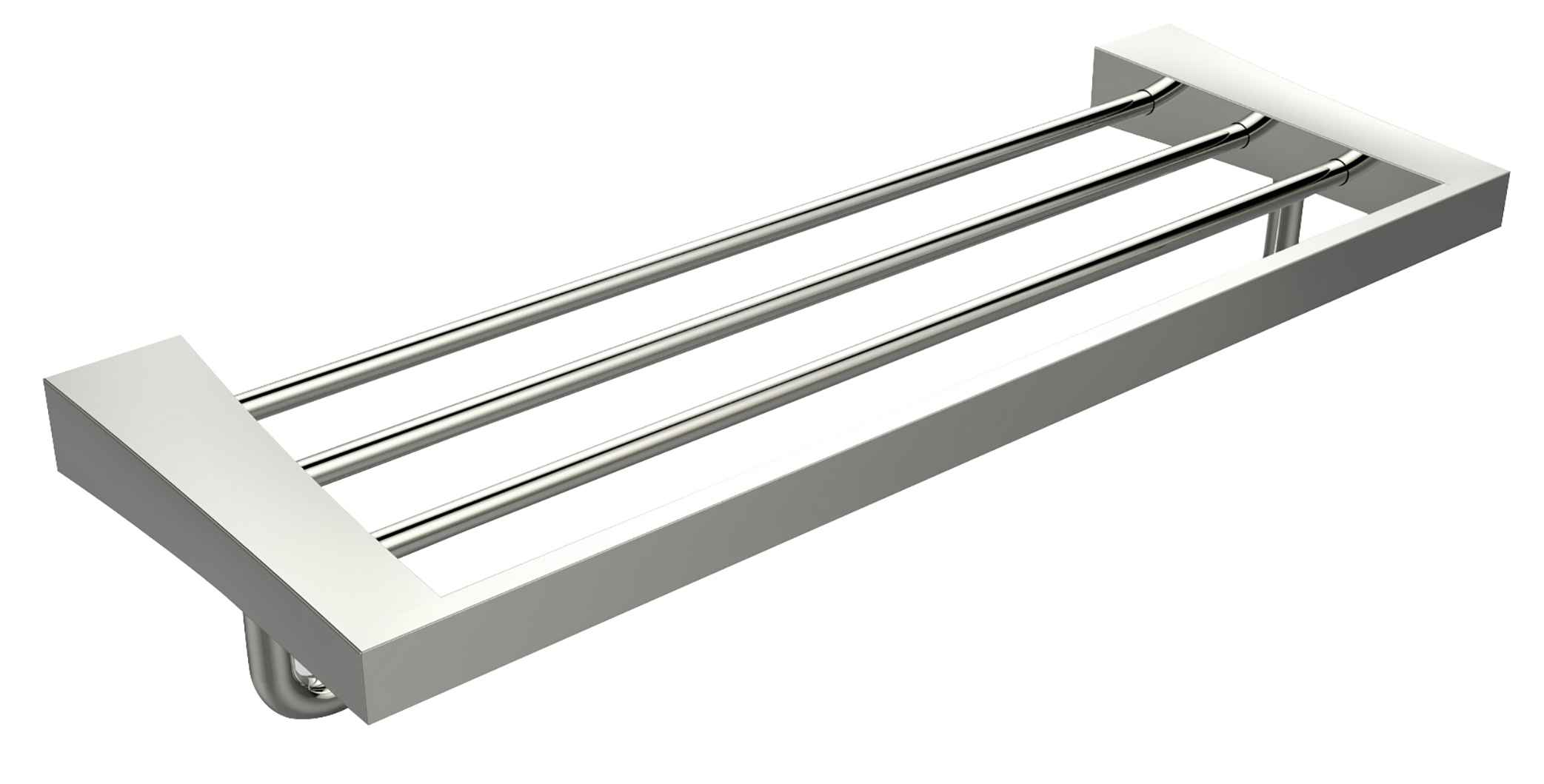 24.21 in. x  8.50 in. x  4.53 in.  Chrome Towel Bar Stainless Steel