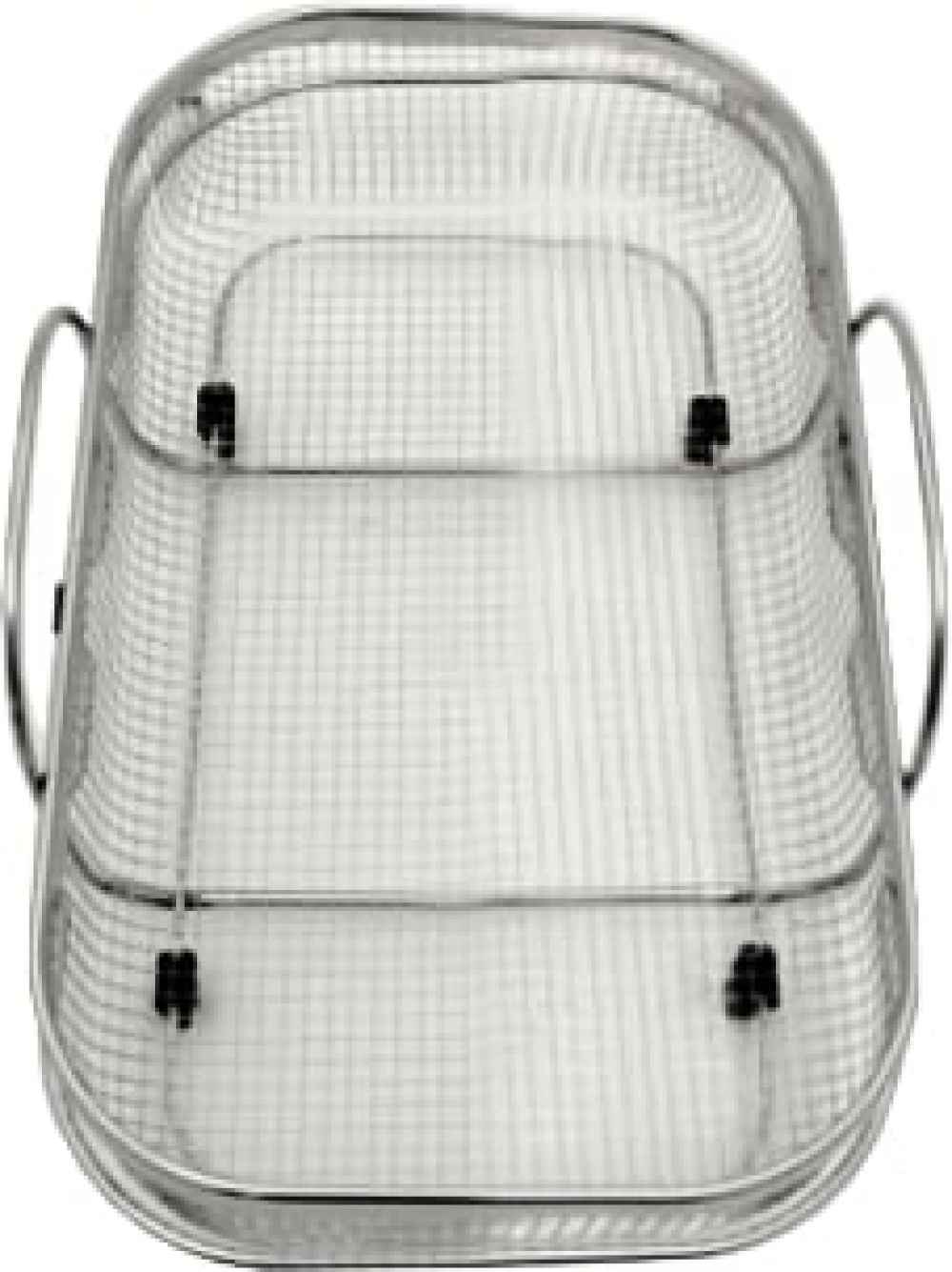 15.125-in. W Stainless Steel Kitchen Basket In Stainless Steel Color