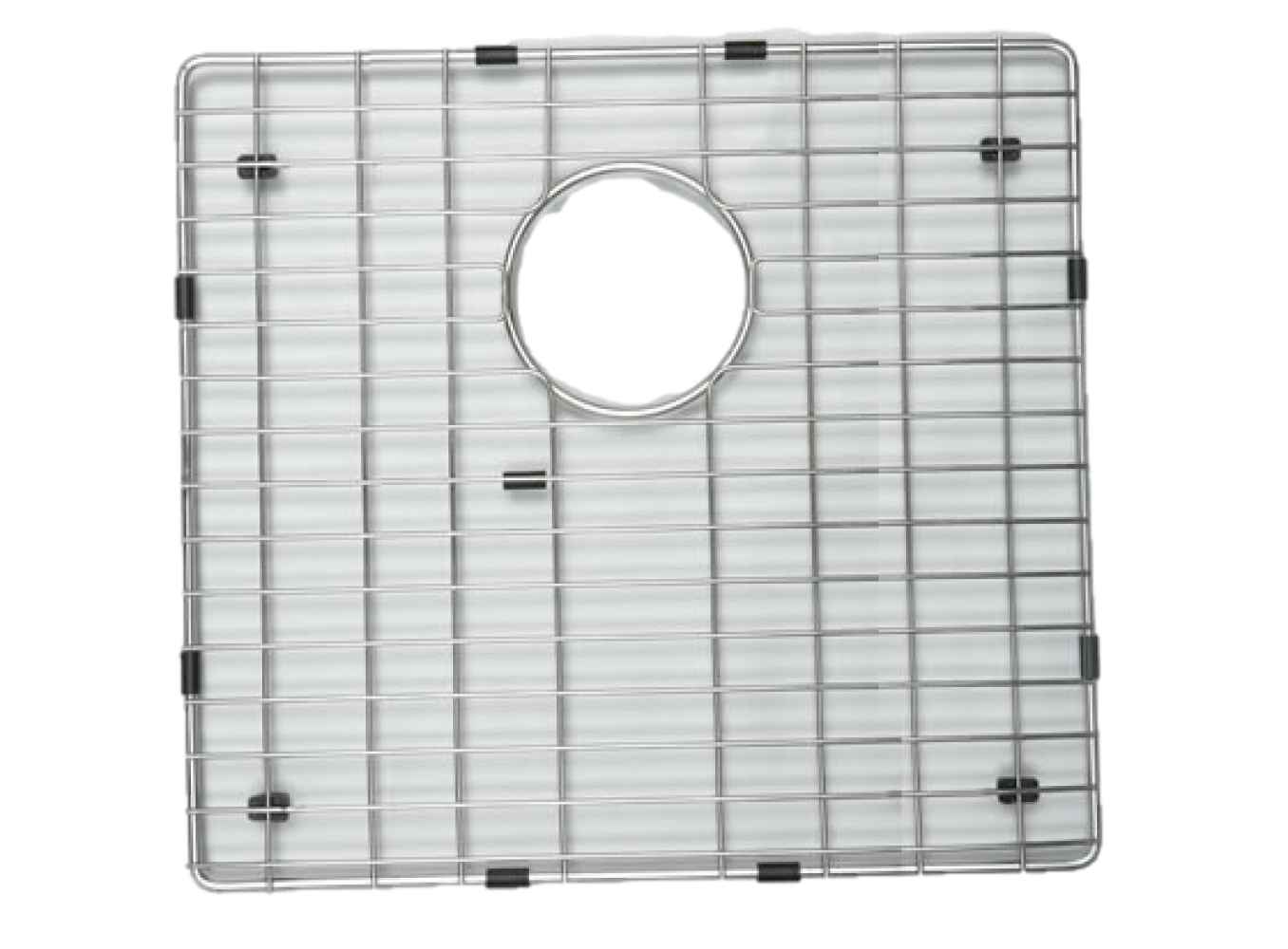 DISCONTINUED: 15-in. W X 15-in. D Stainless Steel Kitchen Sink Grid In Chrome Color