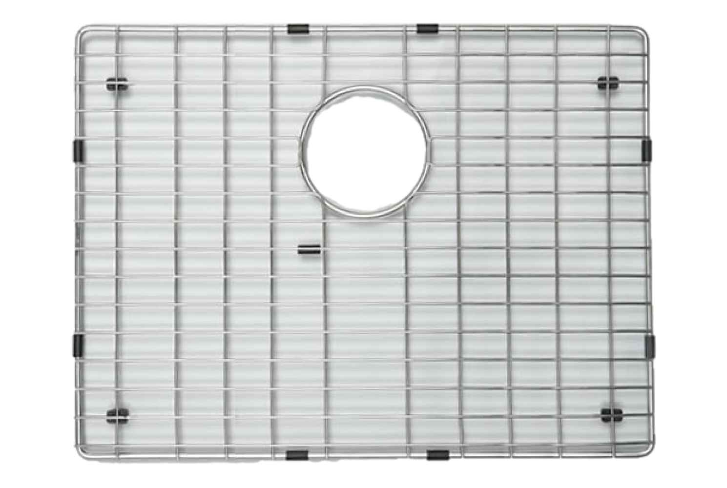 DISCONTINUED: 23-in. W X 18-in. D Stainless Steel Kitchen Sink Grid In Chrome Color
