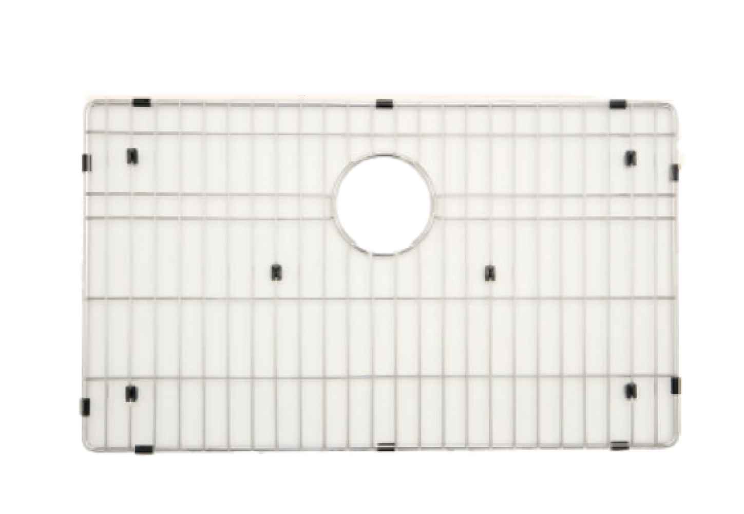 23 in. x 16 in. Laundry Sink Grid Chrome Rectangle Stainless Steel