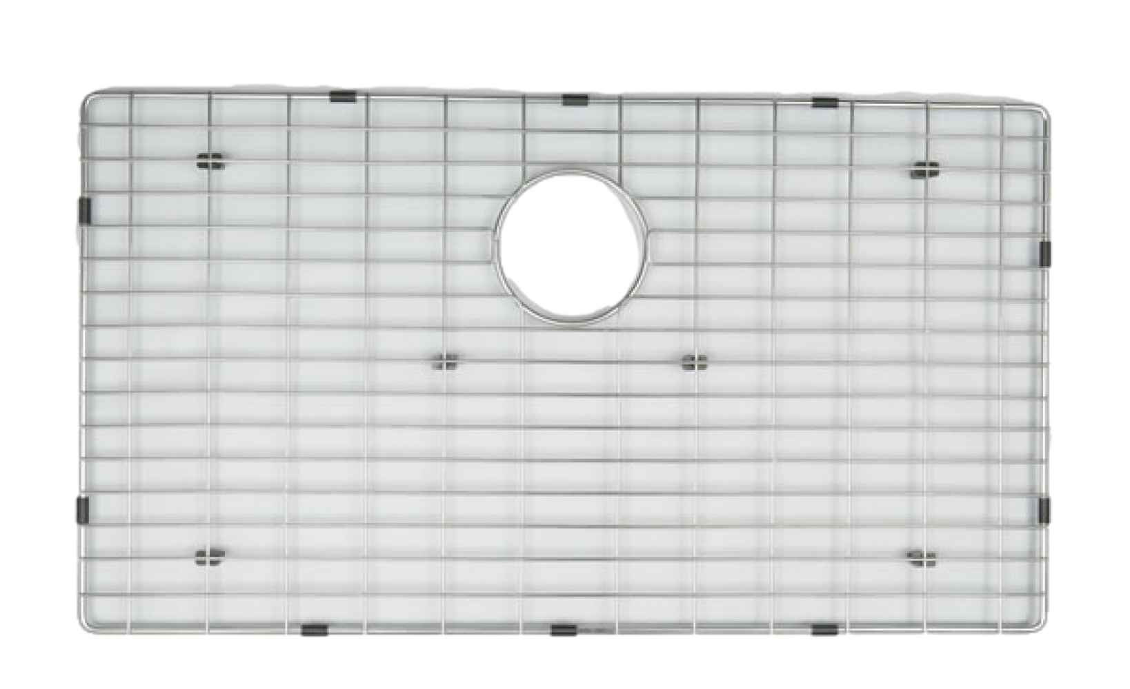 DISCONTINUED: 18-in. W X 16-in. D Stainless Steel Kitchen Sink Grid In Chrome Color
