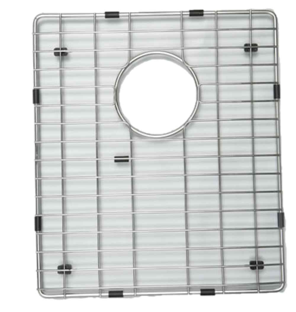 DISCONTINUED: 10-in. W X 16-in. D Stainless Steel Kitchen Sink Grid In Chrome Color