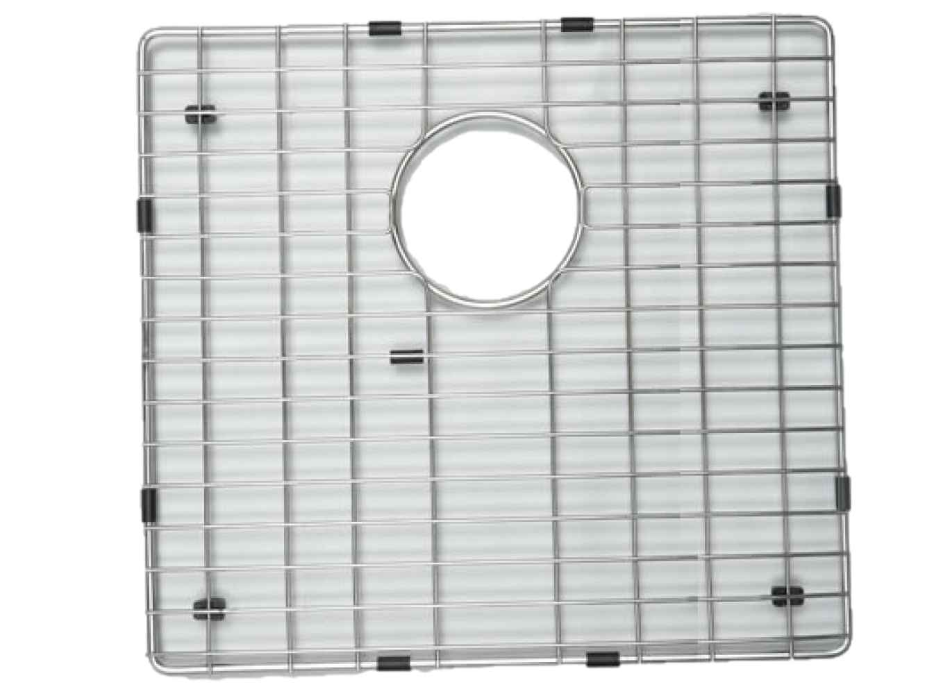 DISCONTINUED: 17-in. W X 16-in. D Stainless Steel Kitchen Sink Grid In Chrome Color