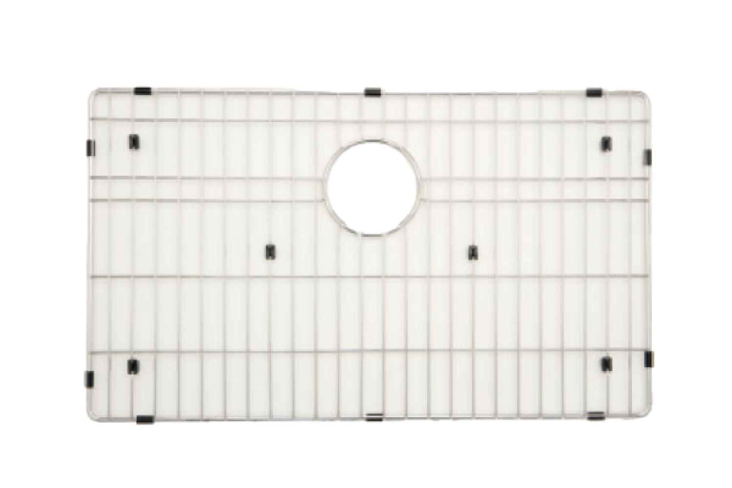 DISCONTINUED: 21-in. W X 16-in. D Stainless Steel Kitchen Sink Grid In Chrome Color