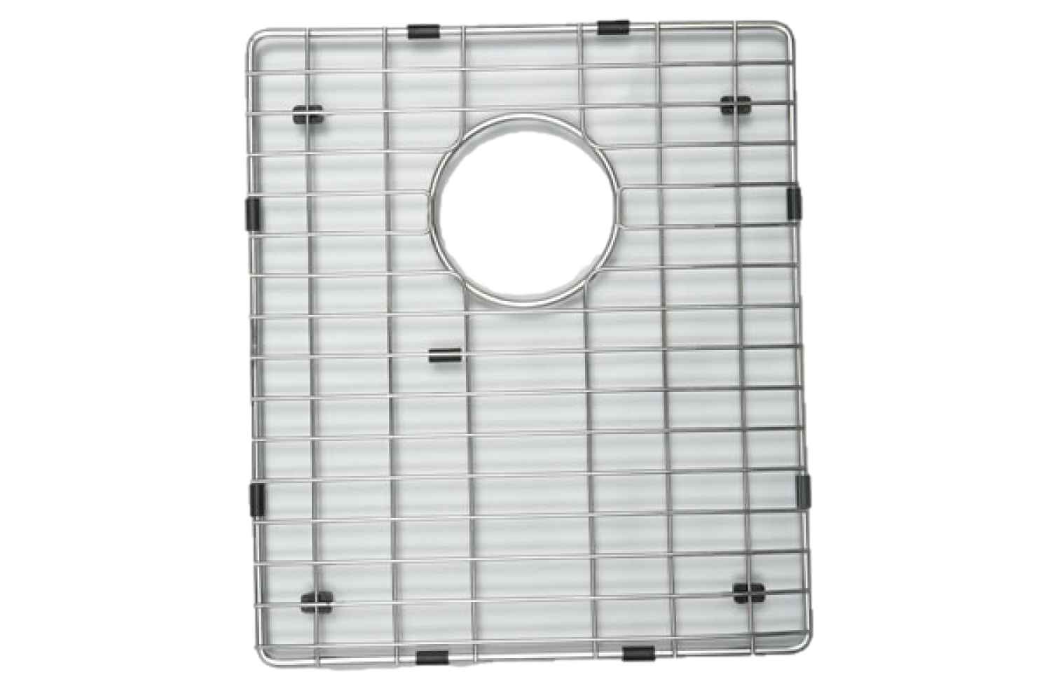 DISCONTINUED: 15-in. W X 16-in. D Stainless Steel Kitchen Sink Grid In Chrome Color