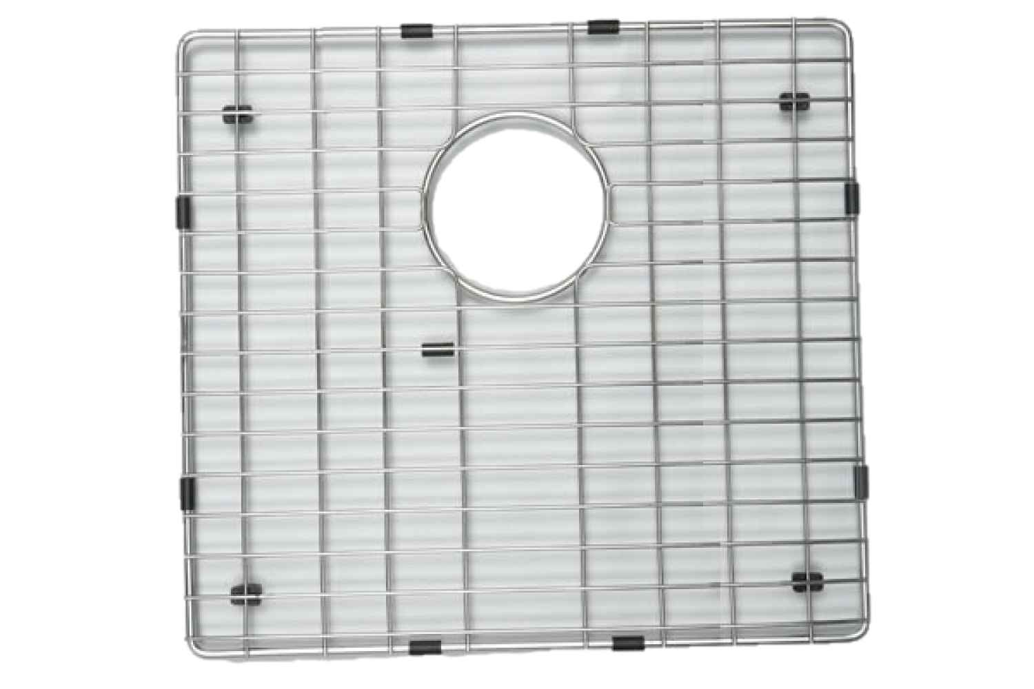 DISCONTINUED: 17-in. W X 16-in. D Stainless Steel Kitchen Sink Grid In Chrome Color