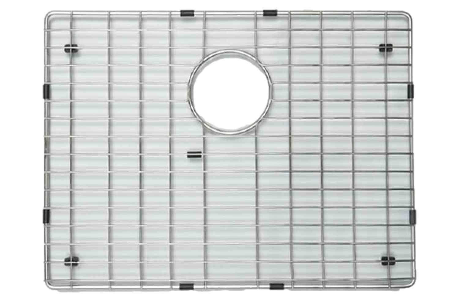 DISCONTINUED: 26-in. W X 17-in. D Stainless Steel Kitchen Sink Grid In Chrome Color