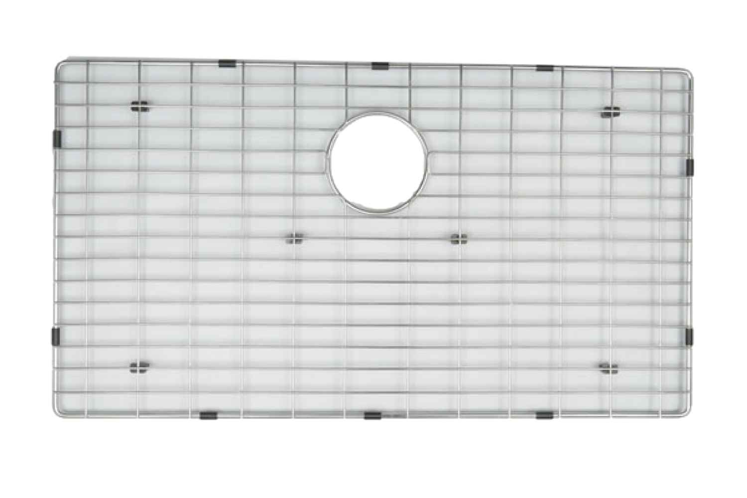 DISCONTINUED: 22-in. W X 16-in. D Stainless Steel Kitchen Sink Grid In Chrome Color