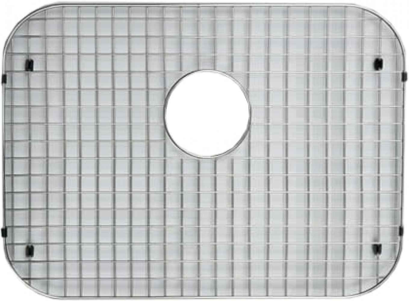 DISCONTINUED: 22.875-in. W X 16.9-in. D Stainless Steel Kitchen Sink Grid In Chrome Color